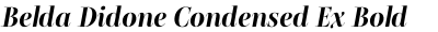 Belda Didone Condensed Ex Bold Italic